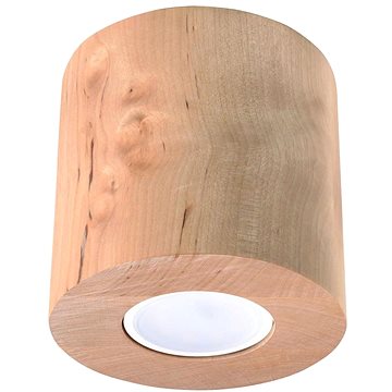 Stropní svítidlo ORBIS 1xGU10/40W/230V dřevo (86936)