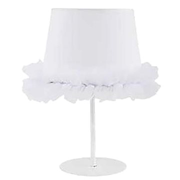 Dětská stolní lampa BALLET 1xE14/40W/230V bílá (81515)
