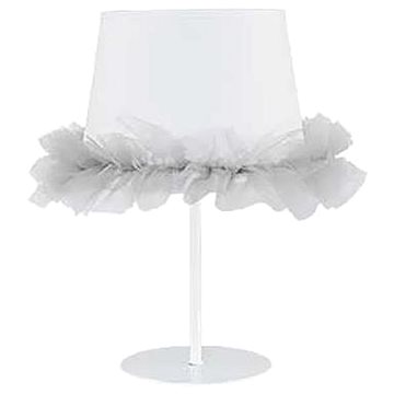 Dětská stolní lampa BALLET 1xE14/40W/230V bílá/šedá (81520)