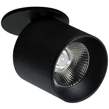 LED Bodové zápustné svítidlo HARON 1xLED/10W/230V černá (120548)