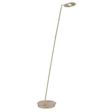 Paul Neuhaus 676-60 - LED Stmívatelná stojací lampa MARTIN LED/13,5W/230V mosaz (124343)