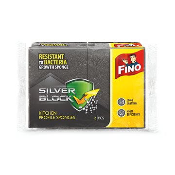 FINO Silver houbička profilovaná 2 ks (5201314157670)