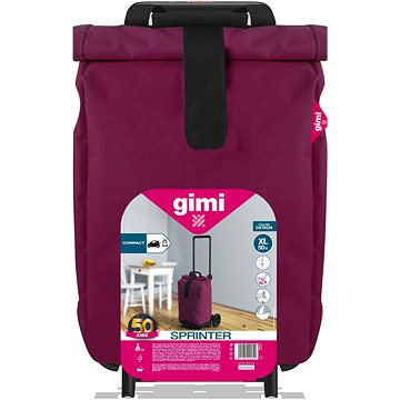 GIMI Sprinter nákupní vozík fialový (8001244025820)