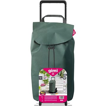 GIMI Tris Floral nákupní vozík zelený (8001244025691)