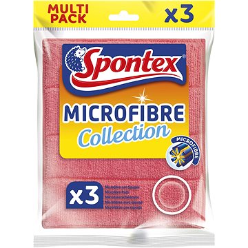 SPONTEX polštářky z mikrovlákna 3 ks (3384121223317)