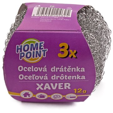 HOMEPOINT Xaver 3 ks, 8×6×2 cm, 12 g (8595599104625)