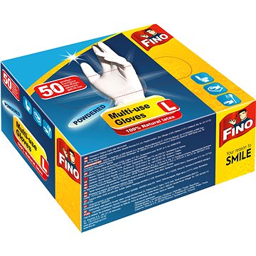 FINO jednorázové rukavice vel. L, 50 ks (5900536285283)