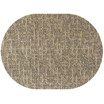 Kusový koberec Alassio zlatohnědá ovál 80 × 150 cm (3316)