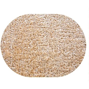 Kusový koberec Eton béžový ovál 80 × 150 cm (3334)