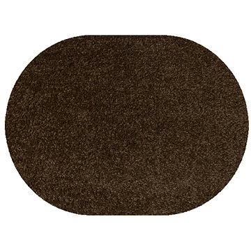 Kusový koberec Eton hnědý ovál 80 × 150 cm (3340)