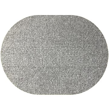 Kusový koberec Eton šedý ovál 80 × 150 cm (3346)