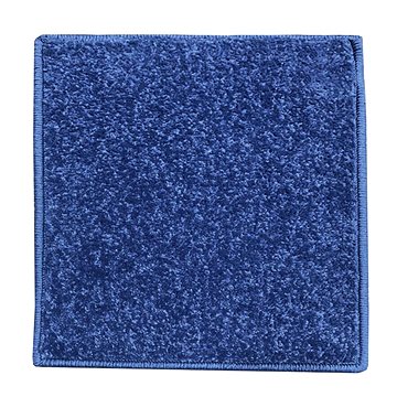 Kusový koberec Eton modrý čtverec 100 × 100 cm (3495)