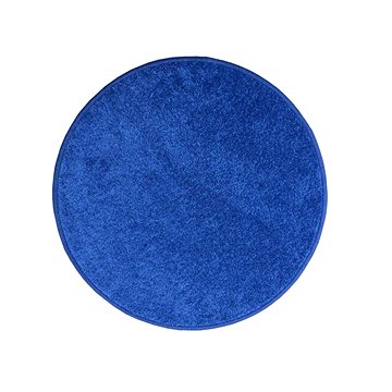 Kusový koberec Eton modrý kruh 100 cm (3501)