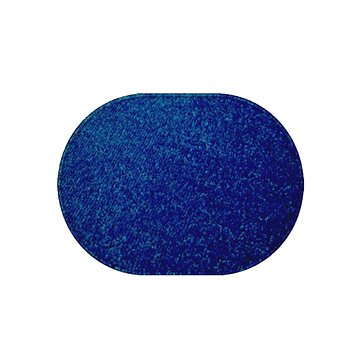 Kusový koberec Eton modrý ovál 100 × 150 cm (3507)