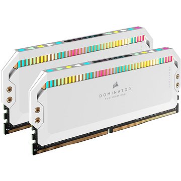 Corsair 32GB KIT DDR5 5600MHz CL36 Dominator Platinum RGB White (CMT32GX5M2B5600C36W)