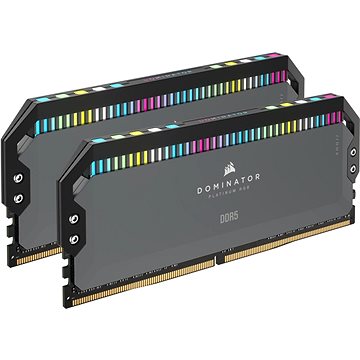 Corsair 32GB KIT DDR5 5600MHz CL36 Dominator Platinum RGB Grey for AMD (CMT32GX5M2B5600Z36)