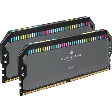 Corsair 32GB KIT DDR5 6000MHz CL36 Dominator Platinum RGB Grey for AMD (CMT32GX5M2D6000Z36)