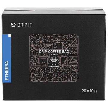 Drip it Káva ve filtru Ethiopia Yirgacheffe 20 × 10 g (P00007-2)