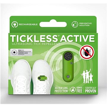 TickLess Active Ultrazvukový odpuzovač klíšťat - zelený (5999566450952)