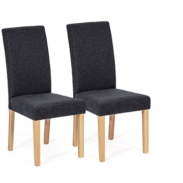 Jídelní židle SIMPLE antracit, set 2 ks (3351)