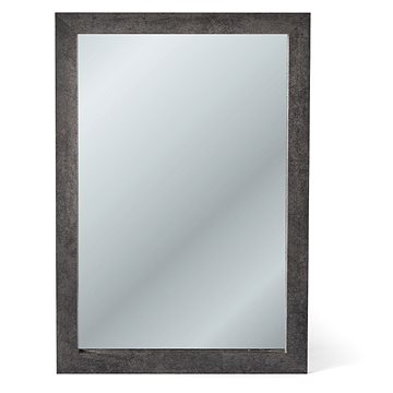 Nástěnné zrcadlo WALL, šedá, 86 x 60 x 4 cm (0000000003552)