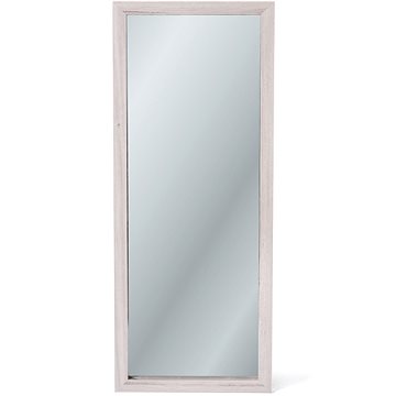 Nástěnné zrcadlo BJORN, bílá, 148 x 60 x 4 cm (0000000003560)