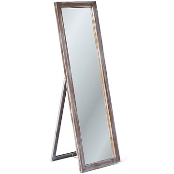 Stojací zrcadlo STAND, hnědá, 146 x 46 x 3 cm (0000000003565)