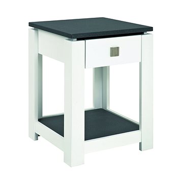 Odkládací stolek s 1 zásuvkou Carlo, 55 cm (HA00092)
