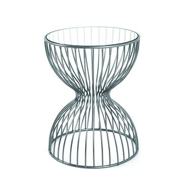 Konferenční stolek Sandglass, 55 cm, šedá (HA00547)