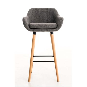 Barová židle Grane (SET 2 ks), světle šedá (C1003761)