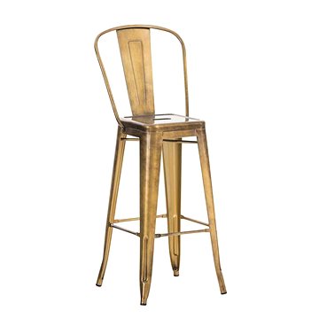 Barová židle Gilet, zlatá (C1004141)