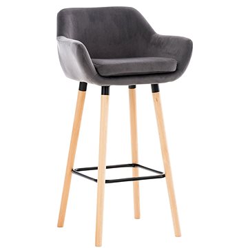 Barová židle Sigma, šedá (C1004220)