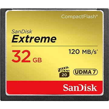 Sandisk Compact Flash 32GB Extreme (SDCFXSB-032G-G46)