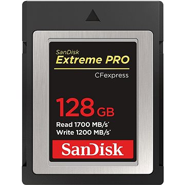 Sandisk Compact Flash Extreme PRO CF expres 128GB, Type B (SDCFE-128G-GN4NN)