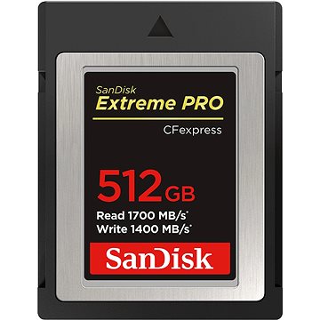 Sandisk Compact Flash Extreme PRO CF expres 512GB, Type B (SDCFE-512G-GN4NN)