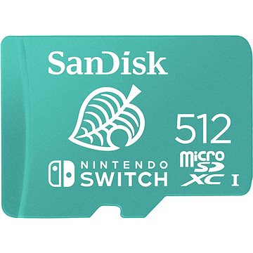 Sandisk MicroSDXC 512GB Nintendo Switch (SDSQXAO-512G-GNCZN)