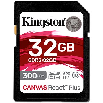 Kingston SDHC 32GB Canvas React Plus (SDR2/32GB)