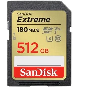 SanDisk SDXC Extreme 512GB (SDSDXVV-512G-GNCIN)