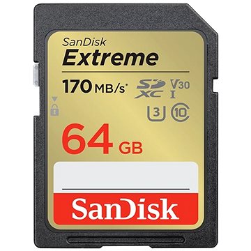 SanDisk SDXC 64GB Extreme + Rescue PRO Deluxe (SDSDXV2-064G-GNCIN)