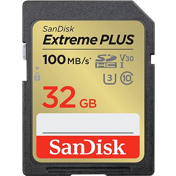 SanDisk SDHC 32GB Extreme PLUS + Rescue PRO Deluxe (SDSDXWT-032G-GNCIN)
