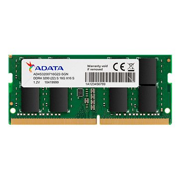 ADATA SO-DIMM 16GB DDR4 3200MHz CL22 (AD4S320016G22-SGN)