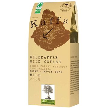 DWP eG Zrnková káva Fairtrade - BIO Kaffa mild 250g 100% arabica (ET2-13-102)