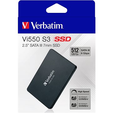 Verbatim VI550 S3 2.5" SSD 512GB (49352)