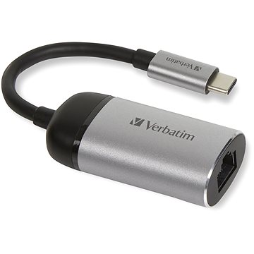 VERBATIM USB-C TO GIGABIT ETHERNET ADAPTER, 10 cm (49146)