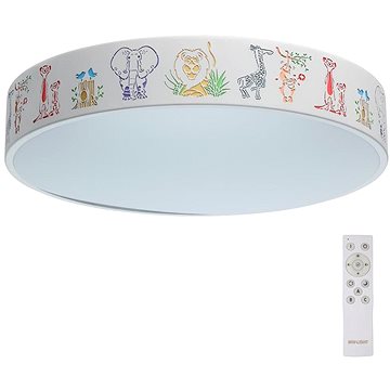 De Markt - LED Stmívatelné dětské stropní svítidlo HI-TECH 1xLED/50W/230V + dálKové ovládání (95478)