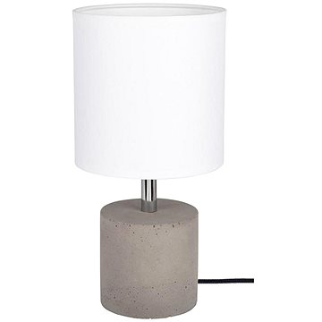 Stolní lampa STRONG ROUND 1xE27/25W/230V beton (117106)