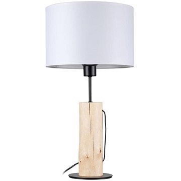 Stolní lampa PINO 1xE27/40W/230V borovice (116544)