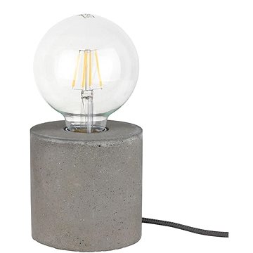 Stolní lampa STRONG ROUND 1xE27/25W/230V beton (117376)