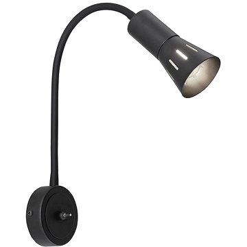 Nástěnná lampička ARENA 1xE14/40W/230V černá (118383)