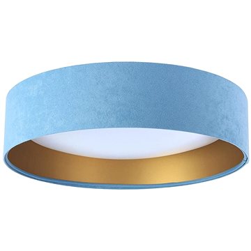 LED Stropní svítidlo GALAXY 1xLED/24W/230V modrá/zlatá (119795)